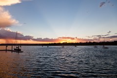 Coucher de soleil sur Port Augusta