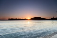 Coucher de Soleil, Kanumera Bay, île des Pins