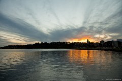 Coucher de soleil sur la Swan River