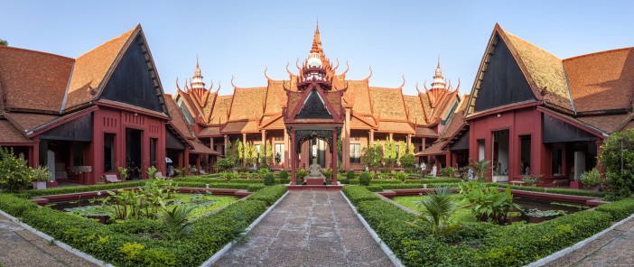 Panoramique National Museum Phnom Penh Cambodge
