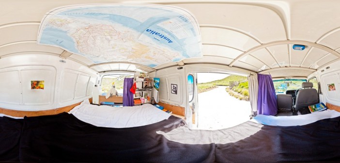 Visite virtuelle campervan