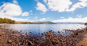 Panoramique Lac Saint Clair, Cradle Mountain National Park, Tasmanie