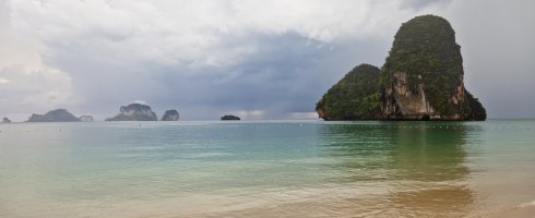 Plage de Railay Bay, Thaïlande