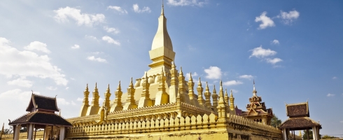 Wat Chedi Luang, Vientiane, Laos
