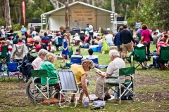 Concert gratuit dans le jardin botanique de Canberra