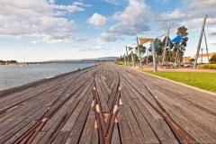 L'esplanade de Port Augusta