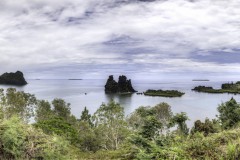 Panoramique de la baie de Hienghene, Grande-Terre