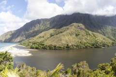 Panoramique du passage d'Ouaieme, Grande-Terre