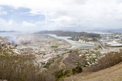 Panoramique du haut du parc forestier, Nouméa