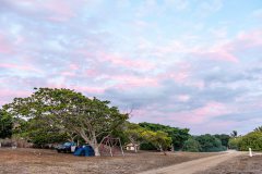 Coucher de soleil sur Poé, Grande-Terre