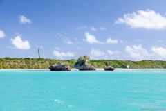 Au coeur de la baie d'Upi, île des Pins