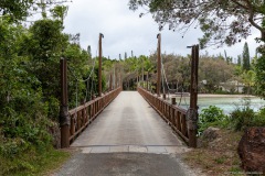 Pont sur la baie d'Oro, île des Pins