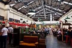Entrepôt transformé en restaurant, quartier de Fitzroy
