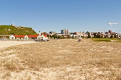 Panoramique, plage de Newcastle