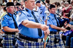Défilé pour la célébration du Anzac Day