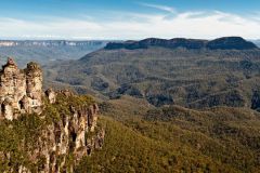 Panoramique des Three Sisters, Blue Mountains