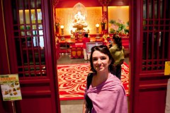 Nouveau moine bouddhiste