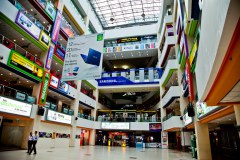 Centre commercial dans le centre-ville