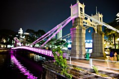 Pont sur la Singapore River