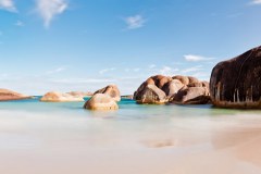 Panoramique d'Elephant Rocks, William Bay National Park
