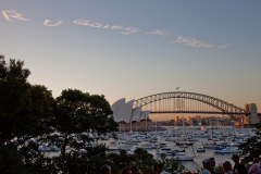 Opera et harbour bridge 31 decembre Sydney