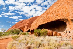 Grande grotte, nord-ouest d'Uluru