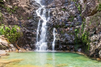 Temurun waterfalls Langkawi Malaisie
