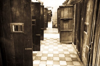 Cellules prison Tuol Slang Phnom Penh Cambodge