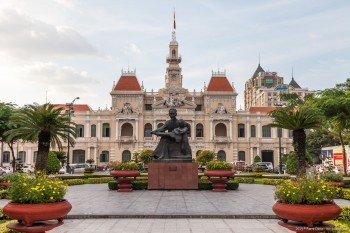 Hotel de ville Ho Chi Minh city Vietnam