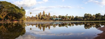 Panoramique d'Angkor Wat, Cambodge