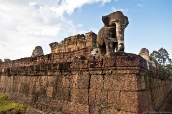 Temple de Mebon, Angkor, Cambodge