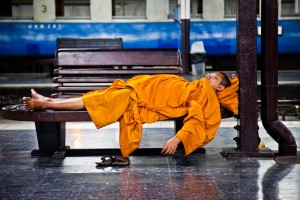 Monk gare de Bangkok