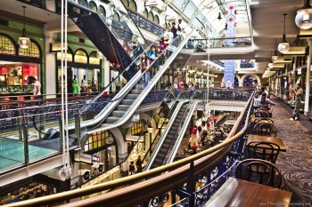 Shopping mall, Sydney CBD
