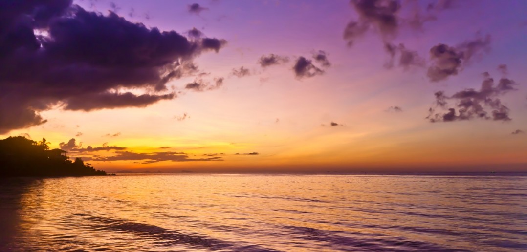 Koh Phangan Coucher soleil Thailande