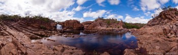 Panoramique Edith falls Nitmiluk National Park Australie