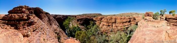 Panoramique Kings Canyon Northern Territory Australie