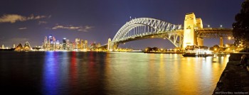 Panoramique Sydney Harbour Bridge NSW Australie